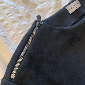 DRIFTER soft velvet t-shirt dress.